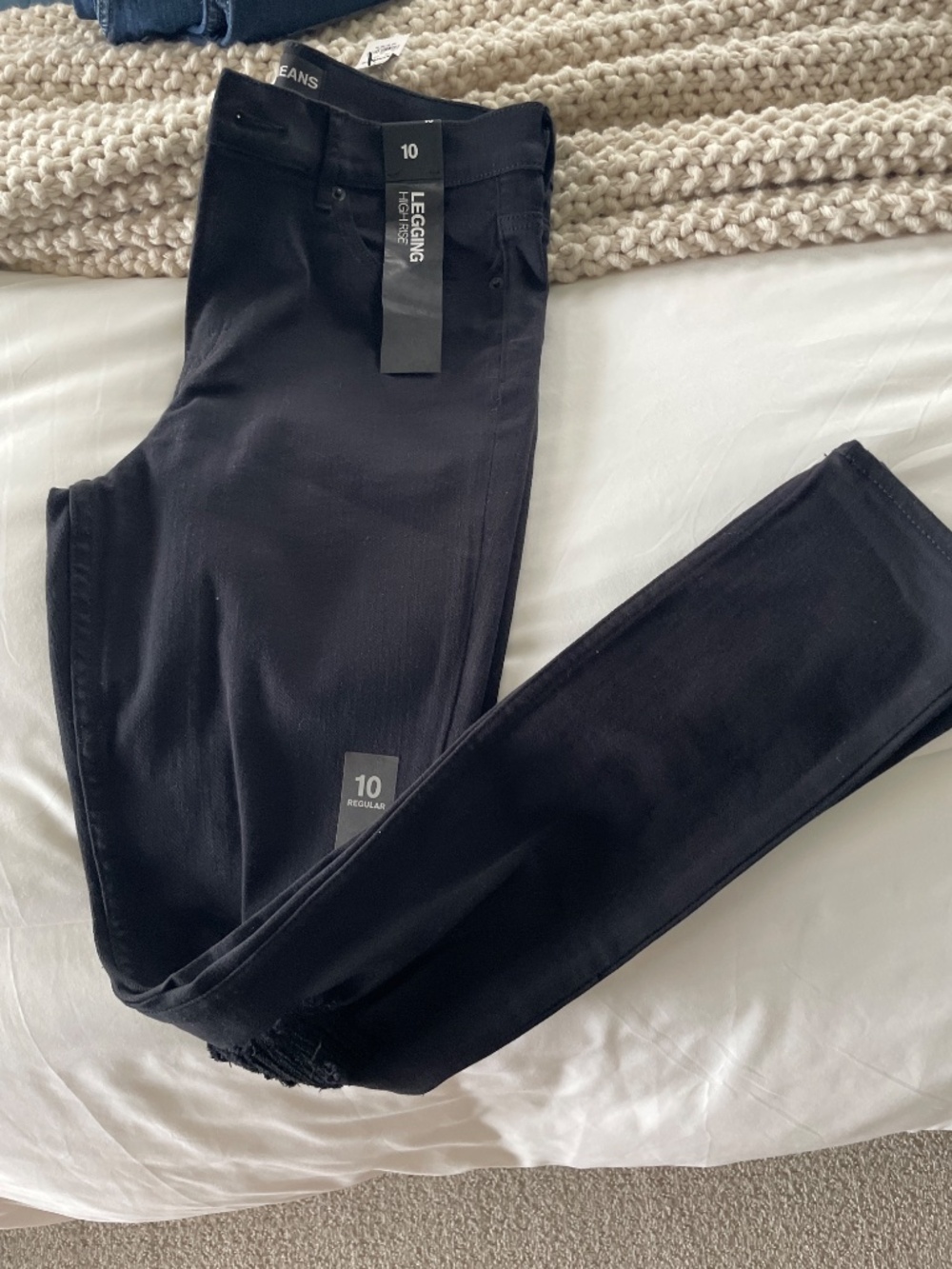 Express High Rise Legging jeans - Picture 3 of 3
